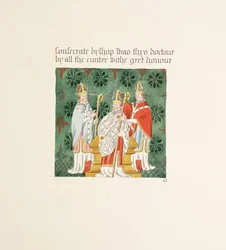 Les antiquités de la Cathédrale Sainte-Marie, Carlisle, dessinées par Robert Carlile, 1795